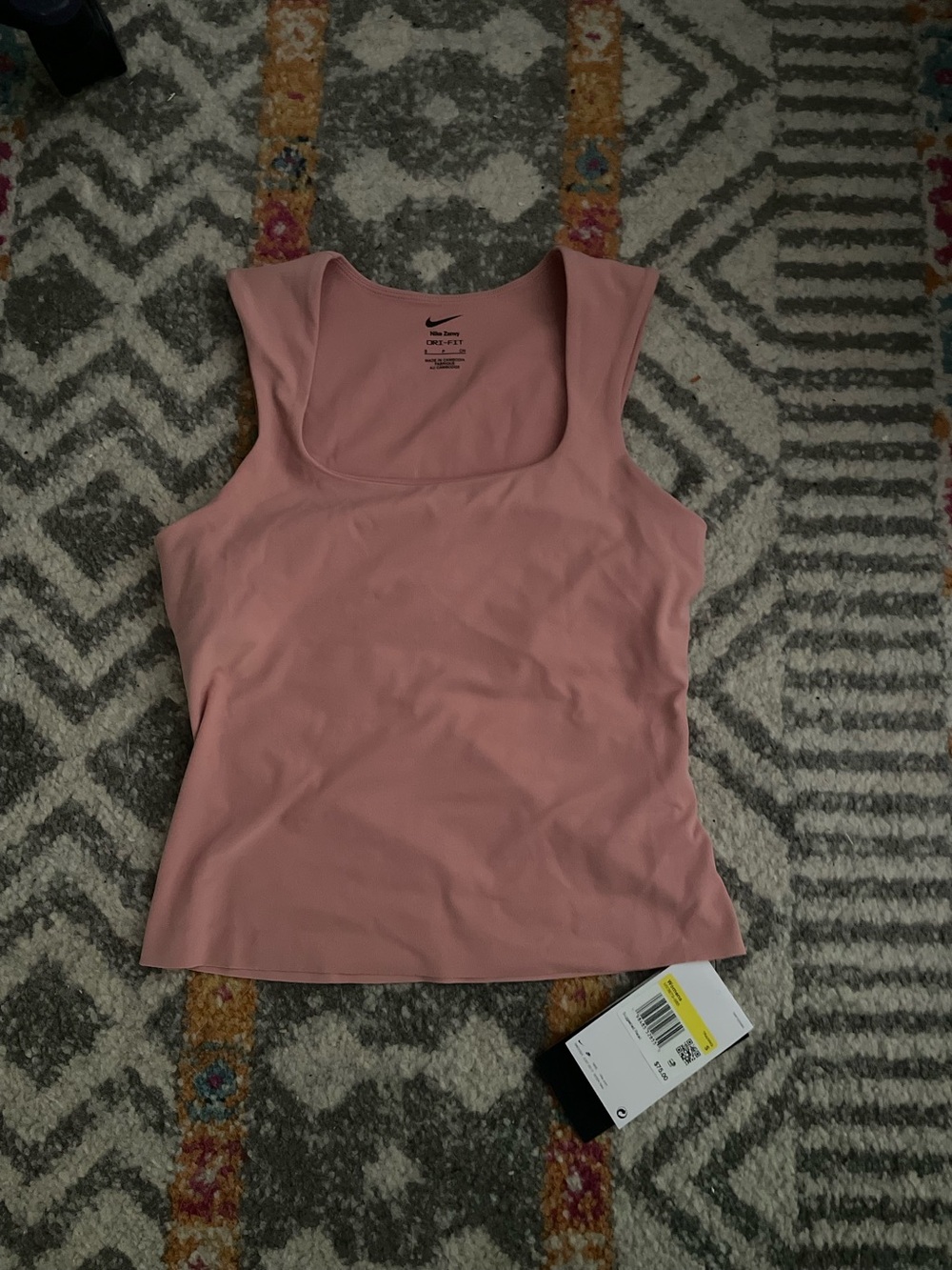Nike Dusty Rose Scoop-Neck Tank Top